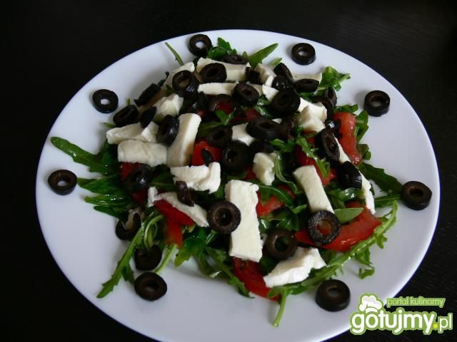 Włoska sałatka z olejem arganowym