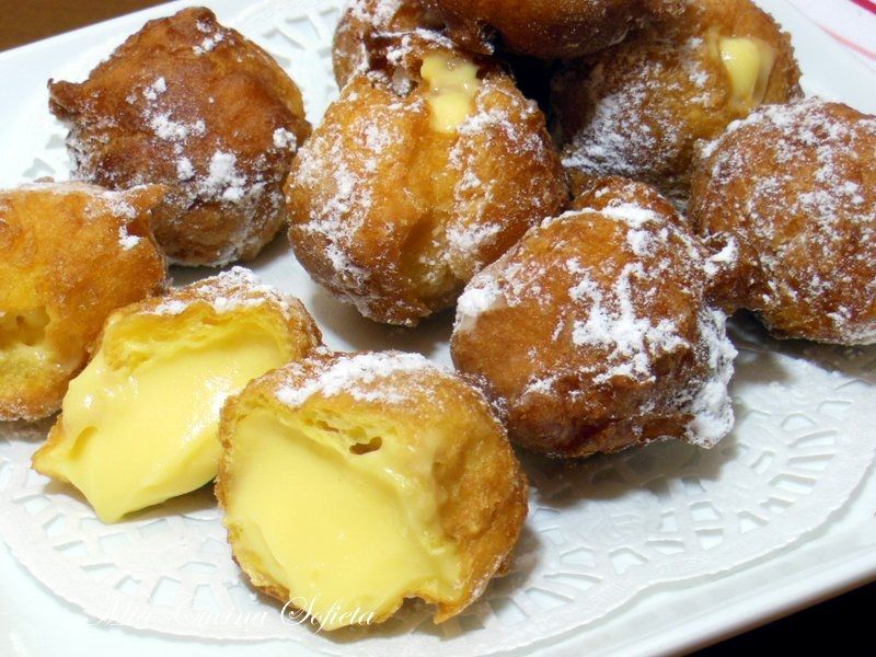 Włoskie Frittele di Carnevale Włoskie Frittele di Carnevale