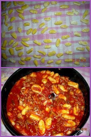 Wloskie gnocchi - ziemniaczane kluseczki