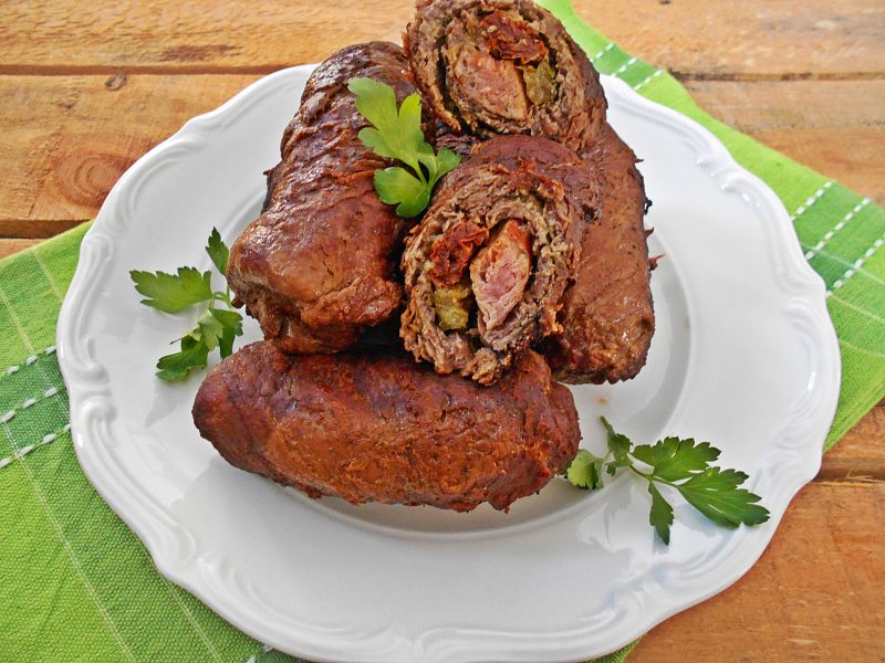 Wołowe zrazy trochę inaczej