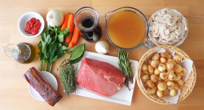 Wołowina po burgundzku a'la Julia Child Wołowina po burgundzku a'la Julia Child