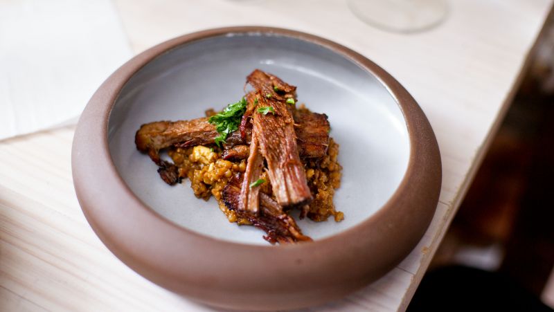 Wołowina z kaszą i ziołami