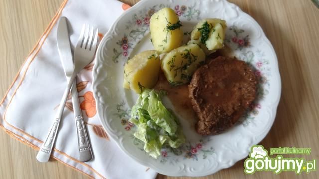 Wołowina z sosem miodowym