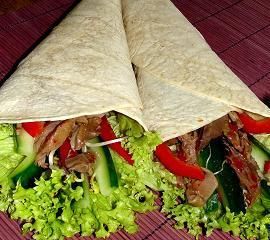 Wrapy na kaczą nutę