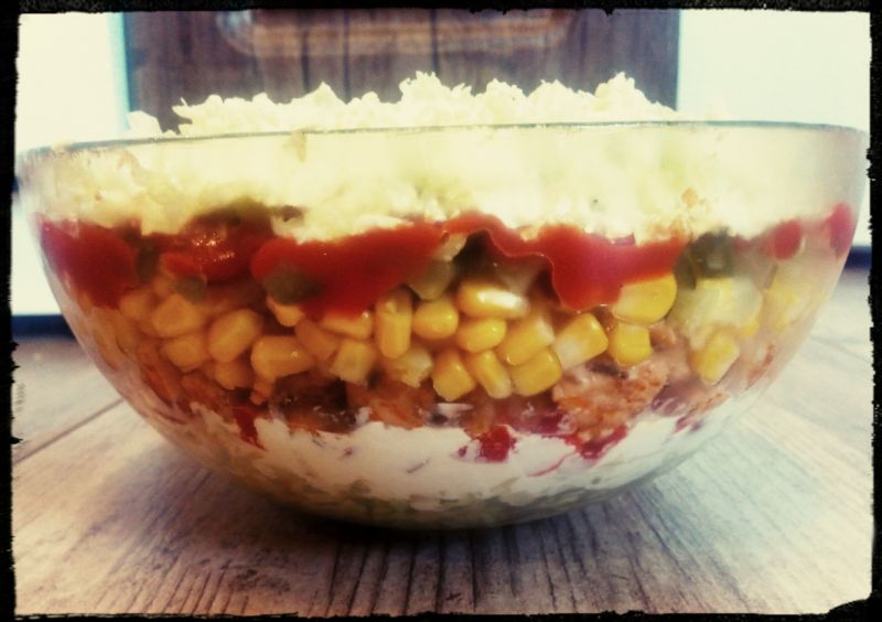 Wrastwowa sałatka gyros Wrastwowa sałatka gyros