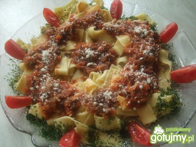 Wstążki alla Bolognese Dorci