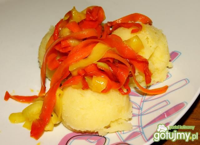 Wstążki marchewkowo - cukiniowe