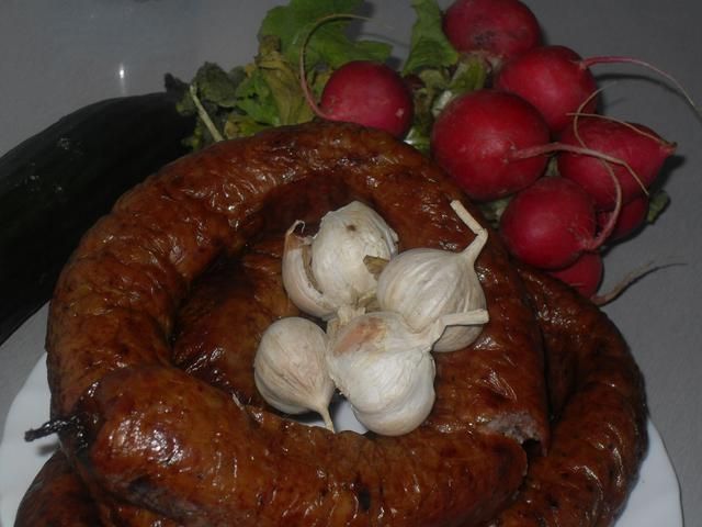 Wyborowa  swojska kiełbasa wieprzowa Wyborowa  swojska kiełbasa wieprzowa