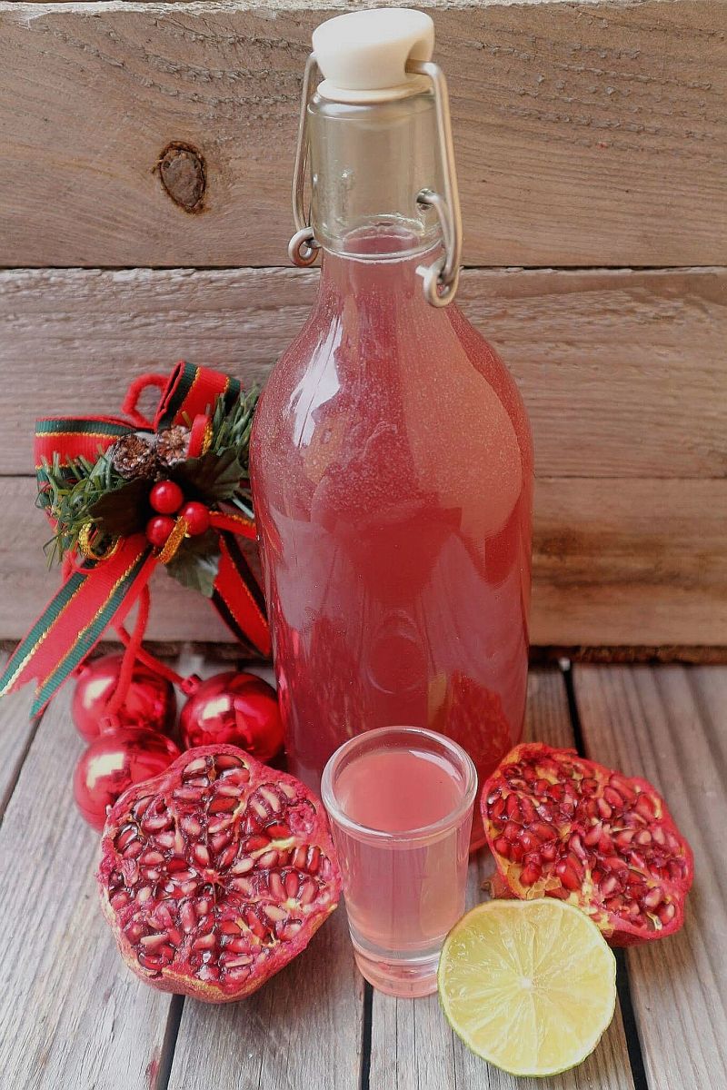 Wybuchowa świąteczna wódka z granatem ; )