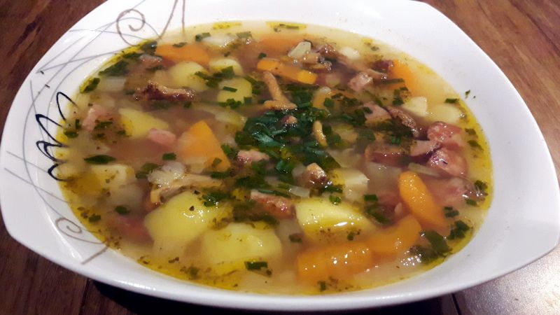 Wyjątkowa zupa kurkowa