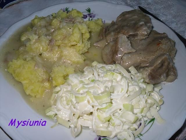 Wykwintna cielęcina w sosie 