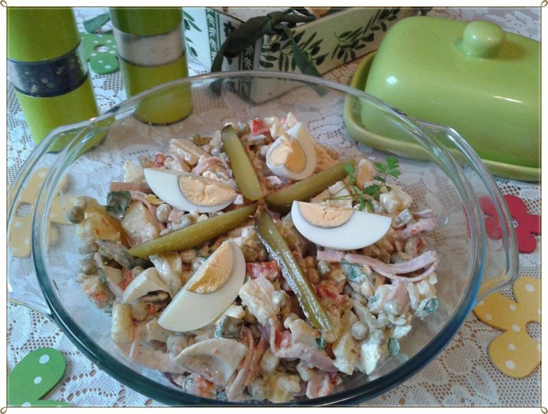 Wykwintna sałatka ziemniaczana