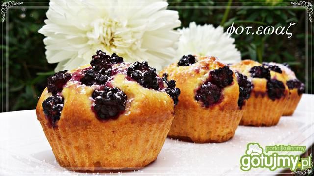Wyśmienite babeczki z jeżynami