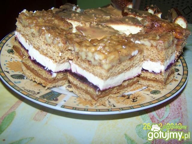 Wyśmienite ciasto z orzechami