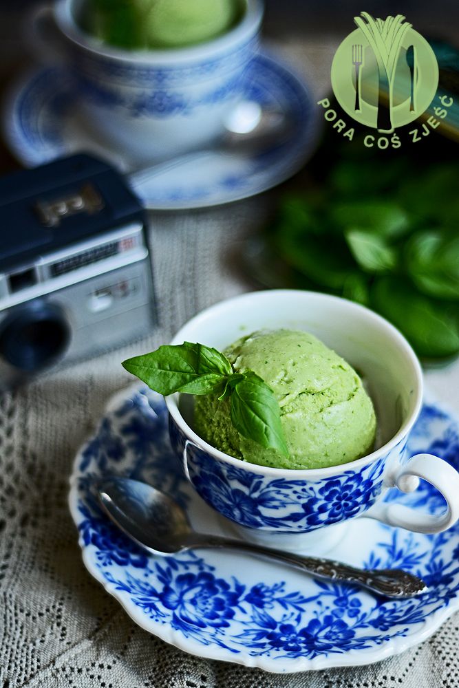 Wyśmienite lody bazyliowe