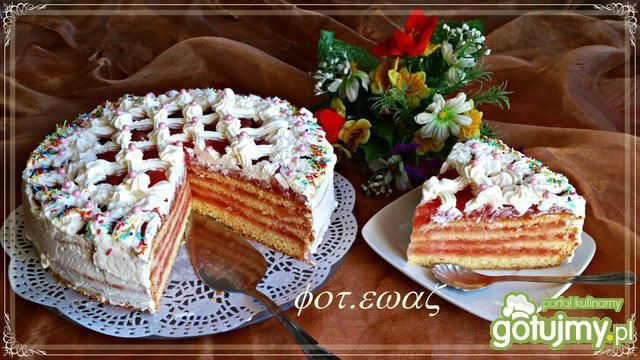 Wyśmienity tort jabłkowy