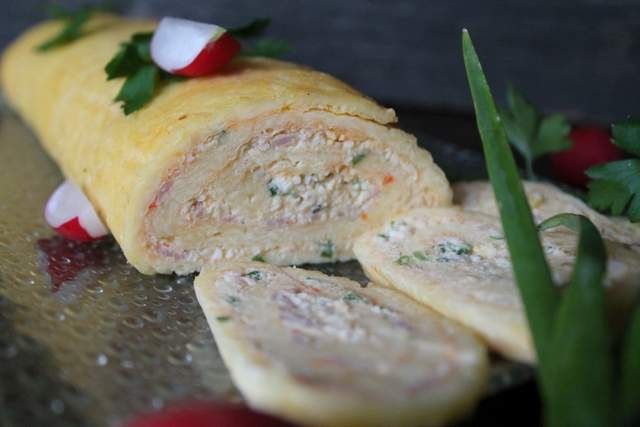 Wytrawna rolada serowa 