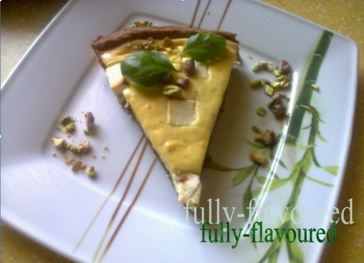 wytrawna tarta serowa we włoskim stylu 