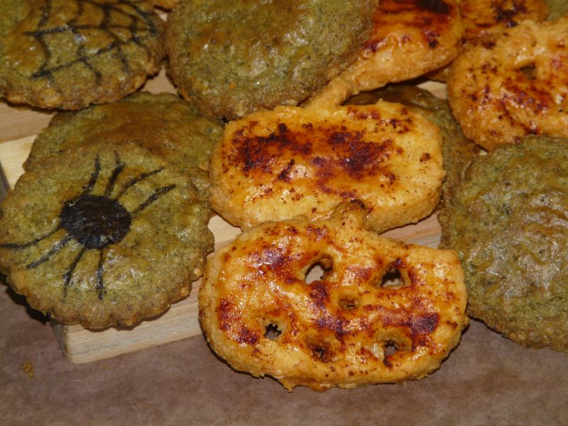 wytrawne "straszne" ciasteczka