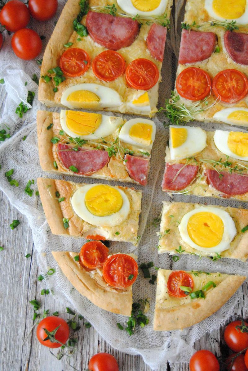 Wytrawny mazurek – wielkanocna tarta Wytrawny mazurek – wielkanocna tarta