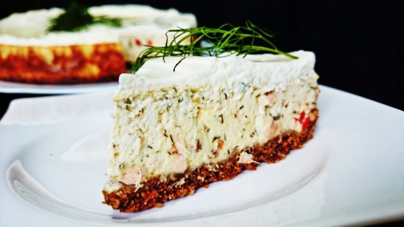 Wytrawny wielkanocny sernik Wytrawny wielkanocny sernik