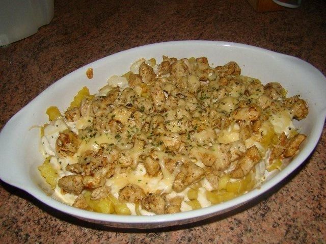 Yellow chicken meal  Yellow chicken meal