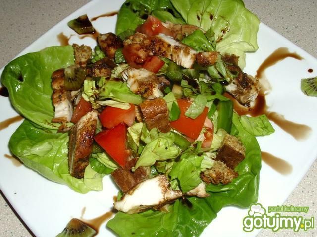 Z kurczakiem i pomarańczowym balsamikiem Z kurczakiem i pomarańczowym balsamikiem