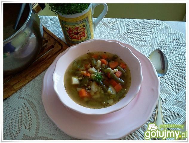 Z. wielojarzynowa z podprażoną soczewicą Z. wielojarzynowa z podprażoną soczewicą