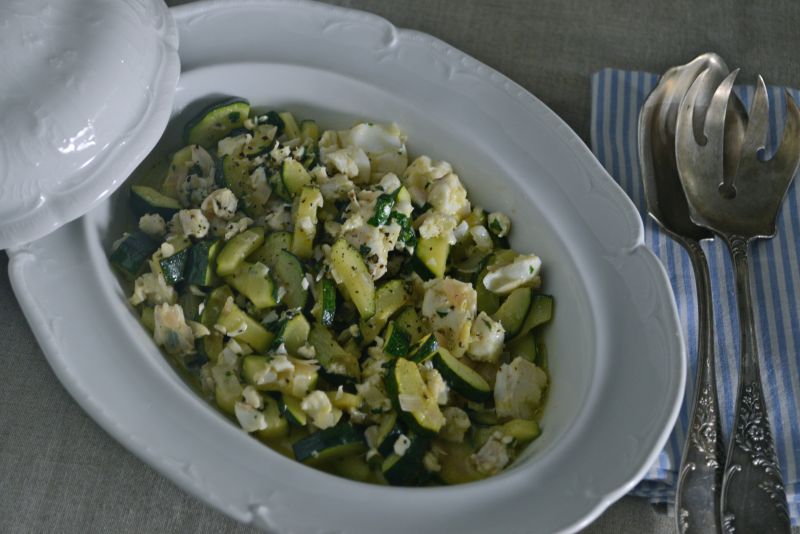 Żabnica z cukinią Żabnica z cukinią