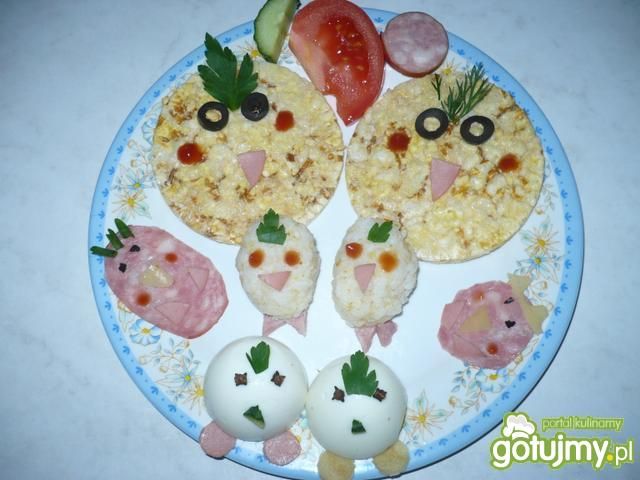 Zaglądające kurczaczki Zaglądające kurczaczki