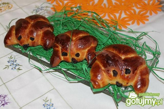 Zajączki-bułeczki maślane