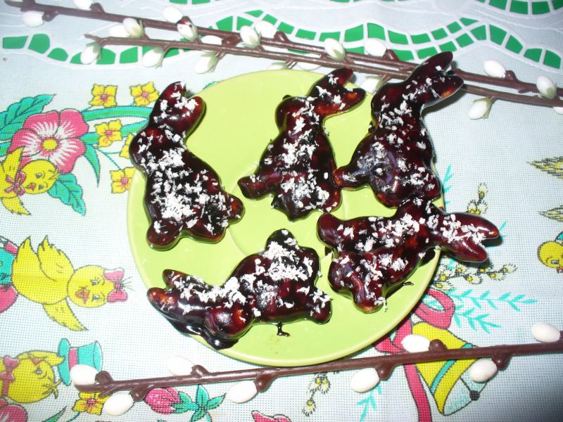 Zajączki kruche w polewie Zajączki kruche w polewie