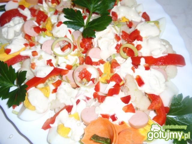 Zakąska z kalafiora Zakąska z kalafiora