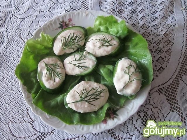 Zakąska z łososia Zakąska z łososia