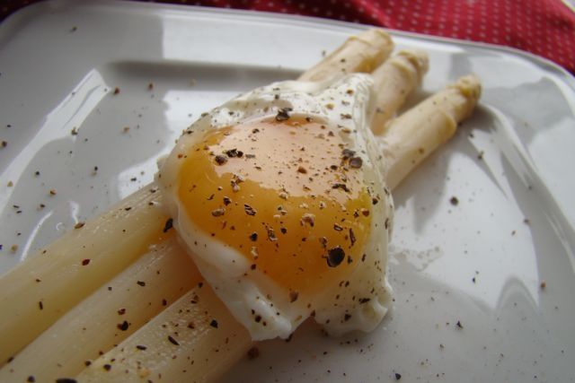 Zakąska z szparagów 