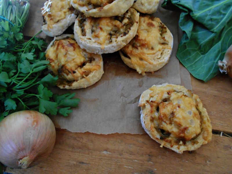 Zakręcone kapuśniaczki z serem 