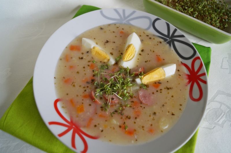 Zalewajka na bogato Zalewajka na bogato