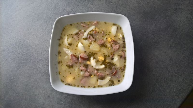 Zalewajka na żeberkach Zalewajka na żeberkach