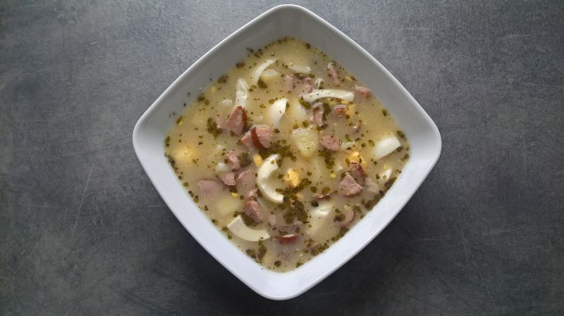 Zalewajka na żeberkach Zalewajka na żeberkach