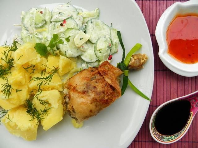 Zapakowane pałki z kurczaka