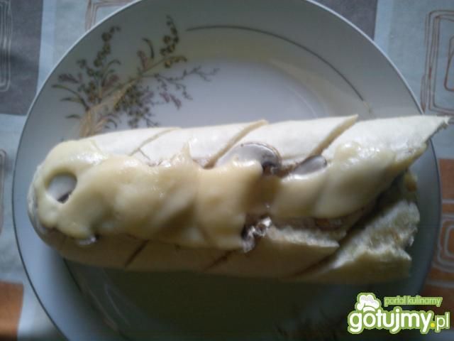 zapiekana bagietka zapiekana bagietka