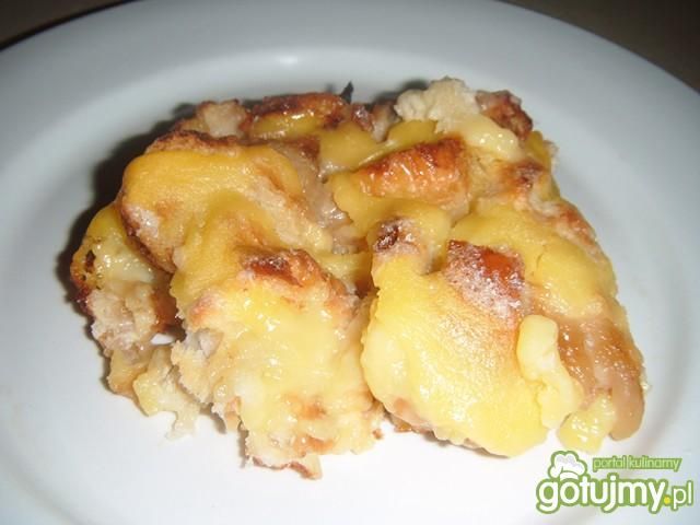 Zapiekana bułka drożdżowa Zapiekana bułka drożdżowa