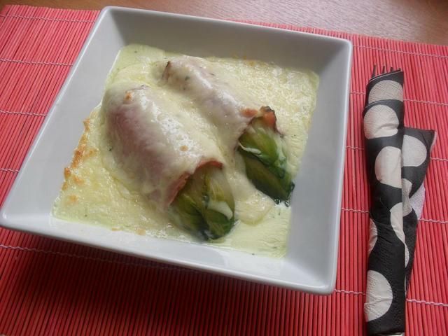 Zapiekana cykoria :) 