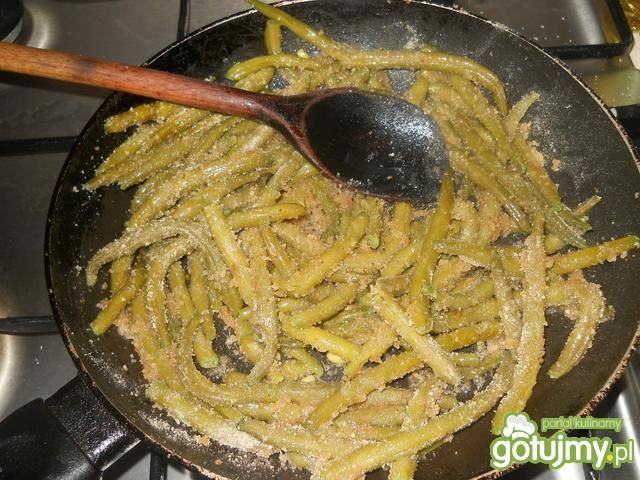 Zapiekana fasolka  szparagowa