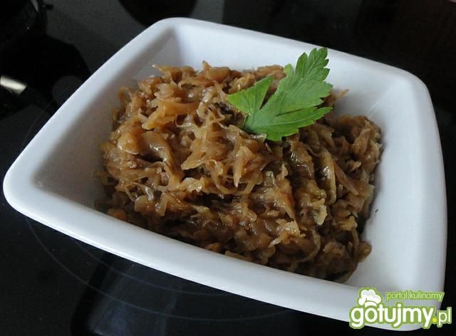 Zapiekana kapusta kiszona Zapiekana kapusta kiszona