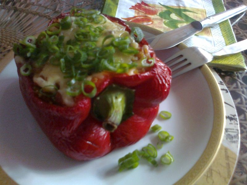 Zapiekana papryka po jarsku Zapiekana papryka po jarsku