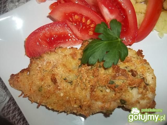 Zapiekana pierś z kurczaka z serem