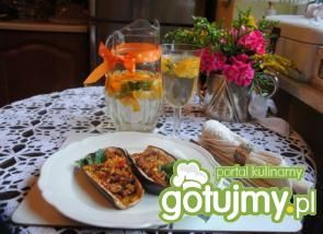 Zapiekane bakłażany z niespodzianką