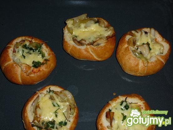 Zapiekane bułeczki
