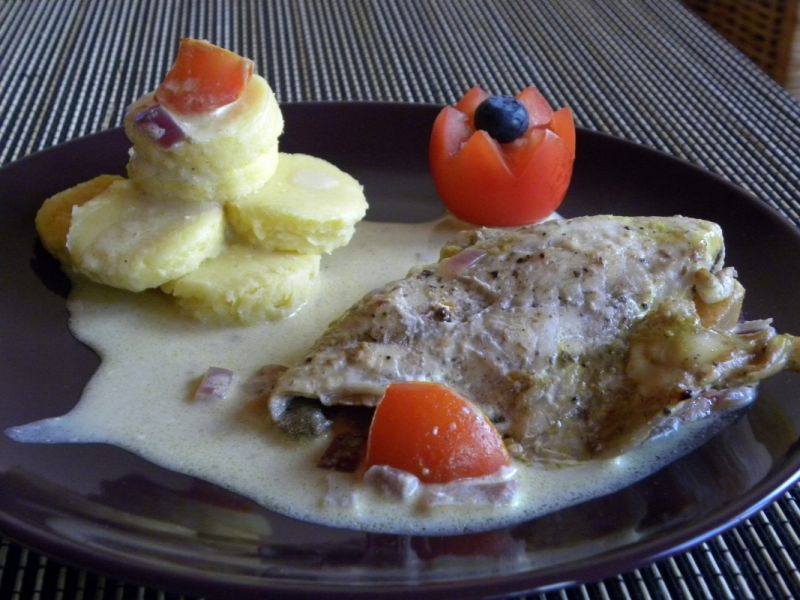 Zapiekane filety dorady Zapiekane filety dorady